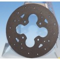 Sicom Dual Matrix Carbon Ceramic (DMC) Rear Brake Rotor for the Ducati 848, Monster 1100 / S2R / S4R / S4RS Hypermotard 1100, and Multistrada 1100/1000 - 245mm X 6mm